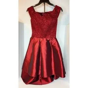 Rory | Dresses | Rory Formal Hilow Burgundy Dress Teen Prom Size 6 See Measurements Below | Poshmark Rory | Dresses | Rory Formal Hilow Burgundy Dress Teen Prom Size 6 See Measurements Below | Poshmark